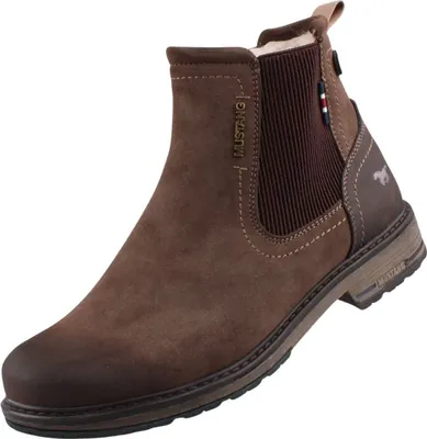 Image de Mustang Bottes fourrées homme Marron