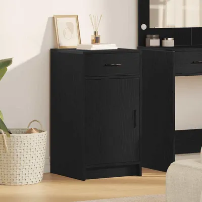 Produktbild von vidaXL Sideboard Schwarz Eichen-Optik 40 x 40,5 x 75 cm Holzwerkstoff