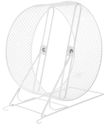 Laufrad für Kleintiere, Metall, 26 cm, leise