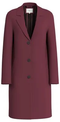 Image de Manteau d'extérieur pour femmes s.Oliver – Mélange de laine, col à revers, coupe classique