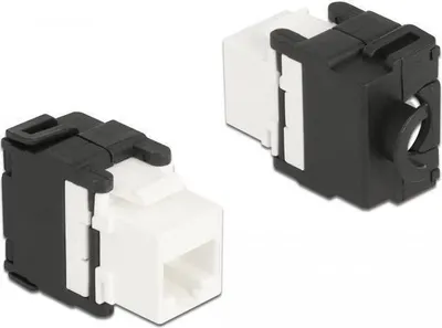 Zdjęcie produktu dla DELOCK Moduł Keystone RJ45 żeński do LSA Cat.6A 180 beznarzędziowy