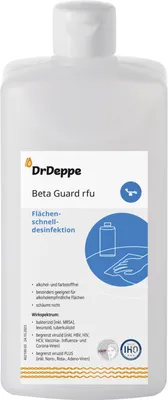 Produktbild von DrDeppe - Beta Guard rfu - Flächenschnelldesinfektion - 500 ml