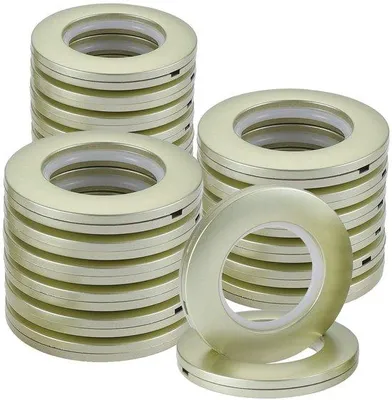 Obrázok produktu pre Plastové krúžky na záclony, priemer 40 mm, s klipom, farba šampanské