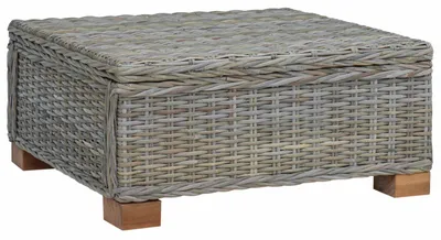Produktbild von Couchtisch GENDT Naturrattan Kubu Grau 67 x 60 x 30 cm
