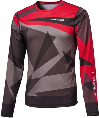Produktbild von Held Style Skin 2 Funktionshemd, schwarz/rot, 2XL