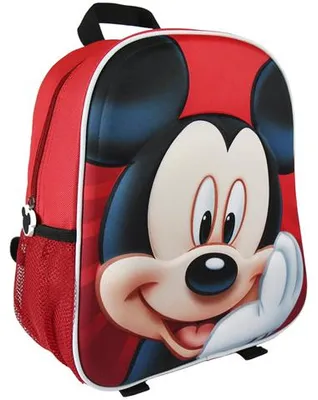 Immagine prodotto di Zaino Bambini 3D Mickey Mouse Rosso, 31 x 25 x 10 cm