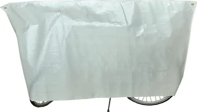 Produktbild von VK Fahrradschutzhülle® CLASSIC weiss, mit Ösen