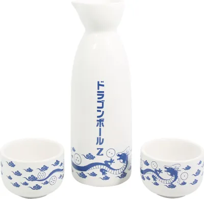 Produktbild von Dragon Ball Z Keramik Sake Set Blue Shenron