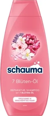 Obrázok produktu pre Schauma, 7 kvetinových olejov, šampón na vlasy, 400 ml