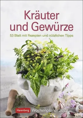 Produktbild von Kräuter und Gewürze Wochenplaner 2023