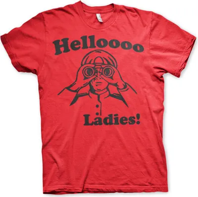 Produktbild von Helloooo Ladies! T-Shirt - XX-Large - Red