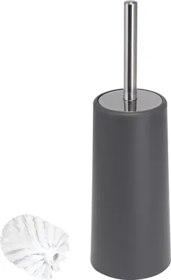 Produktbild von bremermann szczotka do WC plastikowa, stojąca, szara