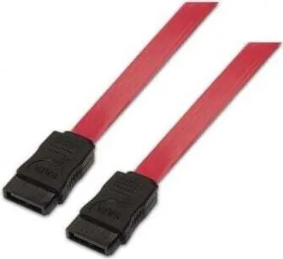 Produktbild von AISENS A130-0153, 0,5 m, SATA III, SATA 7-pin, SATA 7-pin, Männlich/Männlich, Schwarz, Rot