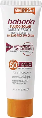 Obrázok produktu pre Babaria Pleťový fluid pre citlivú pleť Spf50 75ml