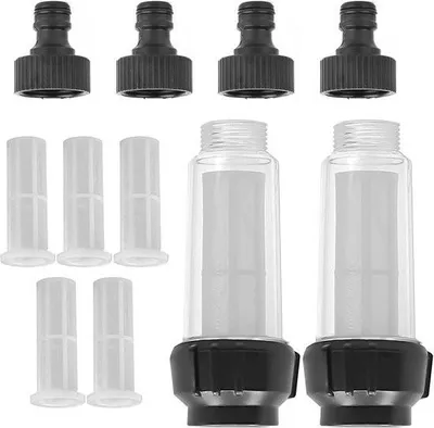 Image de Tuyau d'arrosage avec filtre à eau – Filtration de l'eau de haute qualité – Lot de 2
