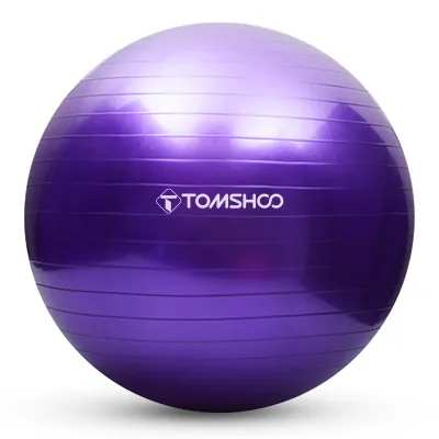 Produktbild von Yoga-Ball, explosionsgeschützt, Fitness-Balance-Ball mit Luftpumpe, für Pilates, Yoga
