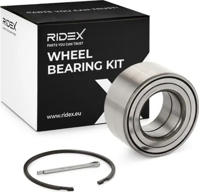 Produktbild von RIDEX Radlagersatz Vorne für NISSAN MICRA II (K11) 74mm 654W0115