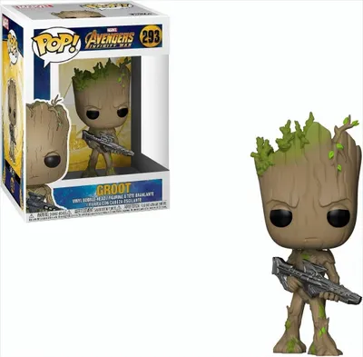 Produktbild von Marvel Avengers Infinity War - Groot 293 - Funko Pop! - Vinyl Figur