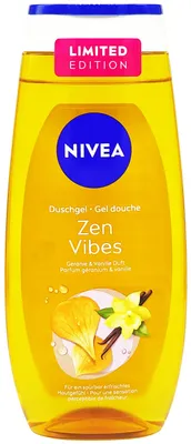 Produktbild von Nivea Duschgel ZEN VIBES 250ml Geranie Vanille Duft Shower Gel erfrischend