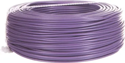 Imagen del producto de Cable de instalación H07V-K (LgY) de 1,5, color violeta, 100 metros