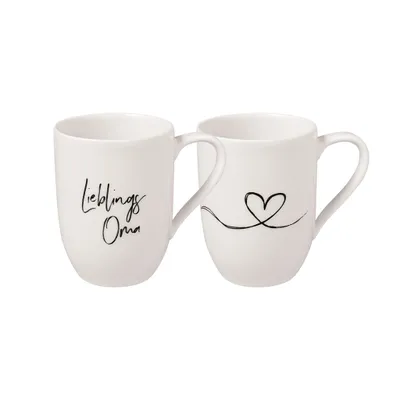 Obrázok produktu pre Villeroy & Boch hrnček s uškom "Lieblingsoma" sada 2 ks.