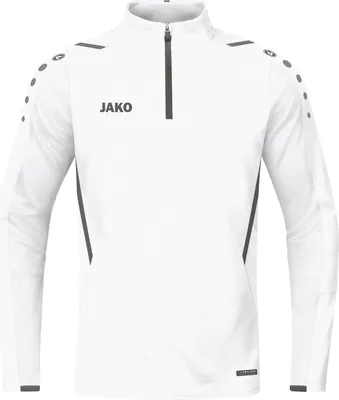 Produktbild von JAKO Uni Ziptop Challenge, Farbe:weiß/anthra light, Größe:XXL