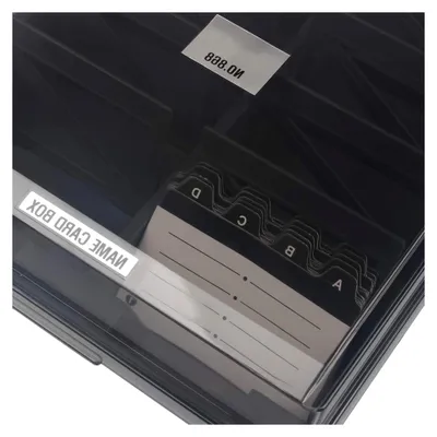Produktbild von Visitenkartenhalter mit Magnetkarte und A-Z Register für 1000 Karten