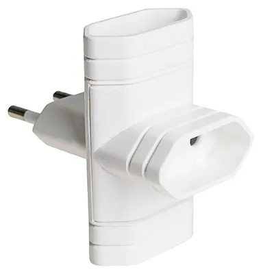 Immagine prodotto di Presa di corrente Solera 6009 Tripla 250 V Bianco 10 A 2300 W