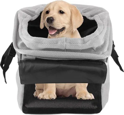Produktbild von Famanu Haustierkorb für Outdooraktivitäten - atmungsaktiv, tragbar, für Katzen und kleine Hunde