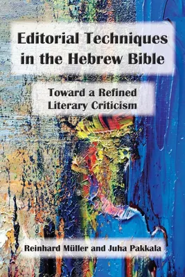 Produktbild von Editorial Techniques in the Hebrew Bible
