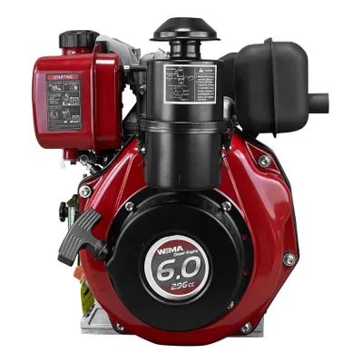 Obrázok produktu pre Dieselový motor Weima WM178F — 6 HP, s olejovým vzduchovým filtrom a ručným štartérom
