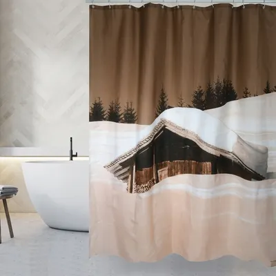 Produktbild von Duschvorhang Aus 100% Polyester Im Landhausstil
