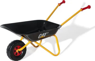 Produktbild von Rolly Toys Caterpillar Kinderschubkarre (CAT Schubkarre; Metallschüssel; Kunststoffgriffe; Kinder ab 2,5 Jahre) 271818