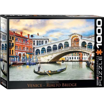 Immagine prodotto di Eurographics Puzzle Venedig Rialto Bridge, 1000 Teile, 68 x 48 cm, 6000-0766