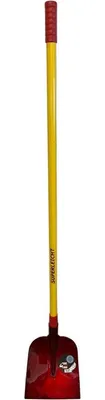 Produktbild von MMXX Holsteiner Schaufel aus Ergal Aluminium mit Fiberglasstiel 1390 mm "Superleicht"