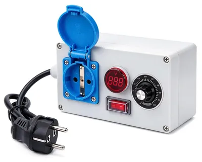 Zdjęcie produktu dla Regulator napięcia elektrycznego 230 V, 4000 W, do silników i wentylatorów