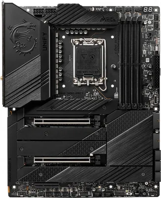 Produktbild von Msi Meg Z690 Unify Hauptplatine Schwarz  Schwarz One Size