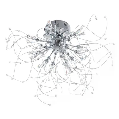 Produktbild von Italux PND-2424-1L-WH Pendelleuchte Palermo D320mm 1x40W E27 weiß
