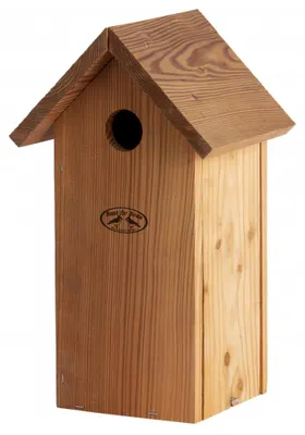 Image de Nichoir pour mésange - L 14,3 x l 17 x H 30 cm - Marron