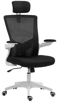 Produktbild von Ergonomischer Bš¹rostuhl, Schreibtischstuhl, verstellbare Armlehnen, Lendenwirbelstš¹tze, Kopfstš¹tze, 60 x 63 x 120 cm, schwarz