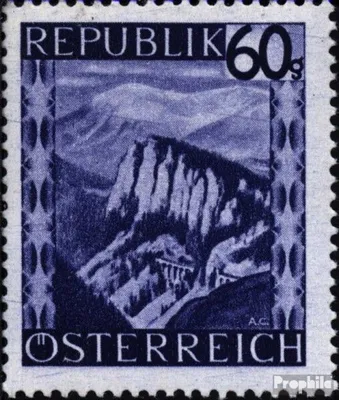 Produktbild von Briefmarken Österreich 1945 Mi 763 gestempelt Landschaften