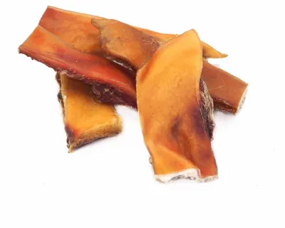 Produktbild von Rinderkopfhaut getrocknet 2-10 cm für Hunde 5 Kg Hundesnack Kausnack Hundeleckerlie getreidefrei natürlich ohne Zusätze