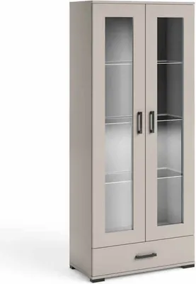 Produktbild von Vitrine 80 cm Futura F8 kaschmir