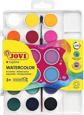 Obrázek produktu pro Jovi 800/18 Vodová barva 18 ks