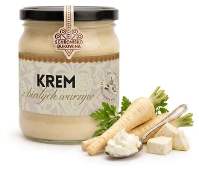 Image de Crème à base de légumes blancs, 400 ml - Schronisko Bukowina