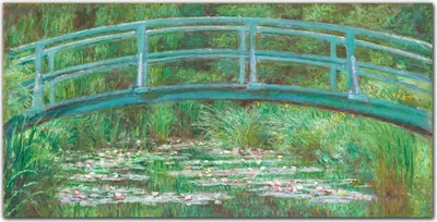 Produktbild von Coloray Bild aus Leinwand 140x70 Leinwand Dekoration - Die meisten Natur Monet
