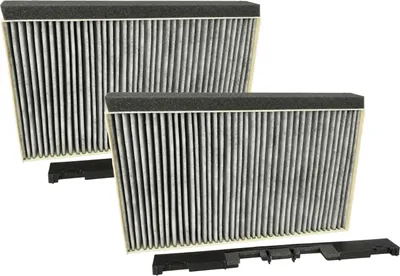 Produktbild von vhbw 2x Aktivkohlefilter kompatibel mit Neff Z5136X5/01 Dunstabzugshaube