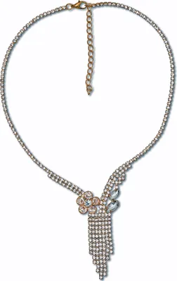 Produktbild von Steuer Modeschmuck Collierkette Metall 40+15cm gelb 445050088