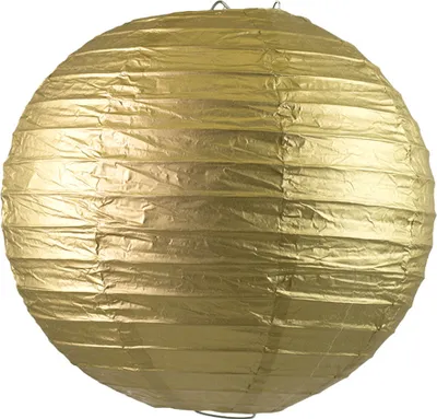 gold metallic Lampion