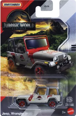 Produktbild von Matchbox Jurassic World JGL00, Jeep, 3 Jahr(e), Metall, Kunststoff, Mehrfarbig